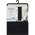 thumbnail image 6 of Better Homes & Gardens Textured Chenille 100% Blackout Single Curtain Panel, Rich Black, 50 in W x 84 in L, 6 of 11