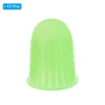 thumbnail image 3 of Protector de punta de dedo de silicona Uxcell, guardia de pulgar, color verde, tamaño pequeño, paquete de 10, 3 of 5