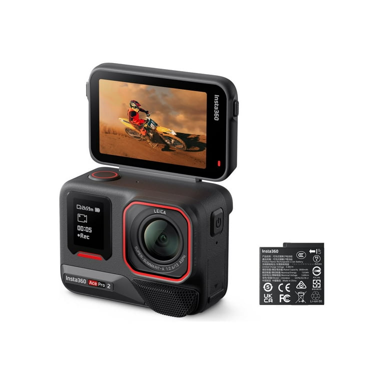 Insta360 / ビデオカメラ Insta360 Ace Pro - 8K Leica Action Camera - Wi-Fi, Bluetooth