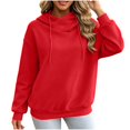 thumbnail image 5 of NominalSnug Hoodies for Women Casual Long Sleeve Tops Drawstring Hooded Sweatshirts Fall Clothes 2026, 5 of 8