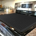 thumbnail image 6 of Bxaolu Silicone Stove Top Covers for Electric Stove, 28" x 20" Stovetop Cover, Dish Drying Mat for Kitchen, Stove Mat Protector, Heat Resistant Cooktop Cover, Flat Range Stovetop Protector, Black, 6 of 9