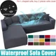 thumbnail image 2 of Funda de sofá impermeable, funda de color sólido para sofá, sillón, protector elástico impermeable para 1/2/3/4 plazas, 2 of 5