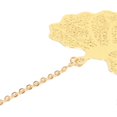 thumbnail image 2 of 2pcs Leaf Vein Bookmark Metal Ingenious Vintage Thin Lightweight Hollow Leaf Bookmark for Household, 2 of 3