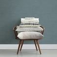 thumbnail image 3 of Advantage Colicchio Blue Linen Texture Wallpaper, 3 of 3
