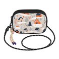 thumbnail image 2 of FORMRS Mini Crossbody Bag for Women Adjustable Rope Shoulder Casual Phone Purse, Cartoon Gray Houses, 2 of 7