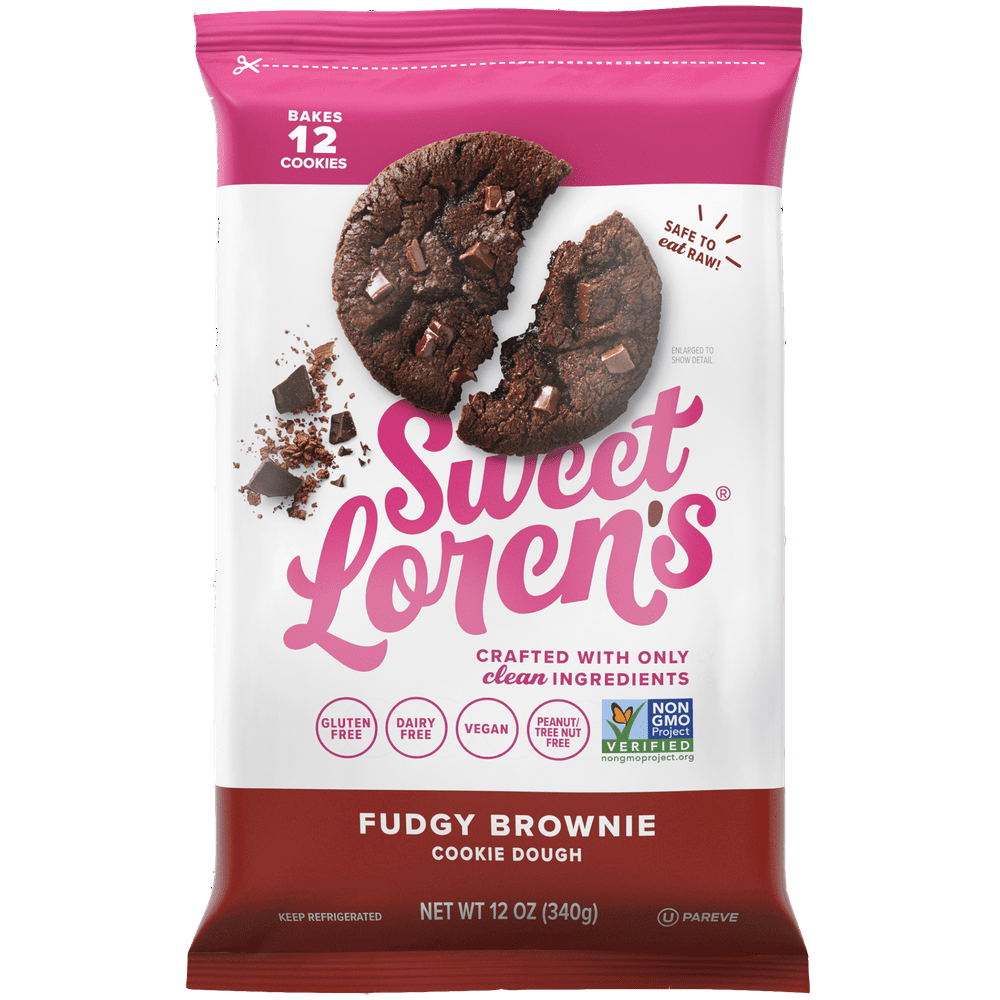 Sweet Loren's Gf Fudgy Brwn Cookie Dough