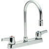 Delta 26C3933 26T Series Double Handle 8" Centers Kitchen Faucet - Chrome