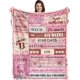 thumbnail image 1 of LHSHID 13 Year Old Girl Birthday Creative Blanket Gift 50x60in, 1 of 7