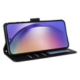 thumbnail image 2 of Étui de Protection à Rabat pour Samsung Galaxy A06 avec Fentes pour Cartes, Support et Dragonne Noir, 2 of 5