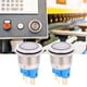 thumbnail image 1 of Botón de reinicio, 2 piezas 22 mm DC3-6V Anillo Pulsador Interruptor Pin Botón Interruptor Rendimiento finamente sintonizado, 1 of 10