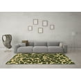 thumbnail image 3 of Ahgly Company Indoor Rectangle Abstract Brown Modern Area Rugs, 2' x 3', 3 of 4