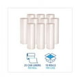 thumbnail image 6 of Boardwalk High-Density Can Liners, 33 gal, 14 mic, 33" x 38", Natural, 25 Bags/Roll, 10 Rolls/Carton, 6 of 7