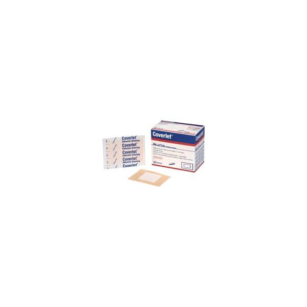 Coverlet Patches Adhesive Bandage, 4" X 23/4", Latexfree Part No