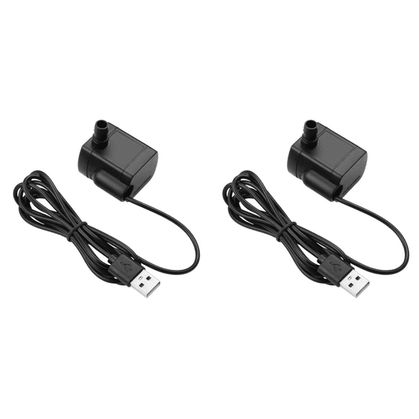 Bomba sumergible USB sin escobillas Mini 3 5-9V 1-3W 180L/H