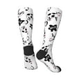thumbnail image 4 of Balery Cute Cow And Milk Stains Fun Novelty Socks Men'S Women'S Crew Socks Funny Crazy Novelty Socks Quirky And Cool Socks, 4 of 9