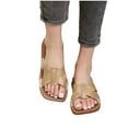thumbnail image 4 of Nmnitkp Sandals for Women 2026 Arch Support Womens Slippers Durable Shoes Women Flip Flops Basic Plain Slippers Slip On Sandals Slides Casual Peep Toe Beach, 4 of 9