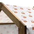thumbnail image 4 of Fox Pet House, Hand Drawn Foxes on Abstract Background with Colorful Dots and Swirls, Outdoor & Indoor Portable Dog Kennel with Pillow and Cover, 5 Sizes, Orange Seafoam Black, by Ambesonne, 4 of 4