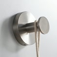 thumbnail image 6 of Kraus Bathroom Towel Hooks, Brushed Nickel, 2.06"H, 6 of 8
