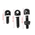 thumbnail image 4 of Soidarity Juego de 3 tornillos giratorios tácticos, tornillos de giratorios, Base para Rifle, escopeta, pistola, eslinga, Kit de montaje giratorio, Soidarity OD000432-00, 4 of 5