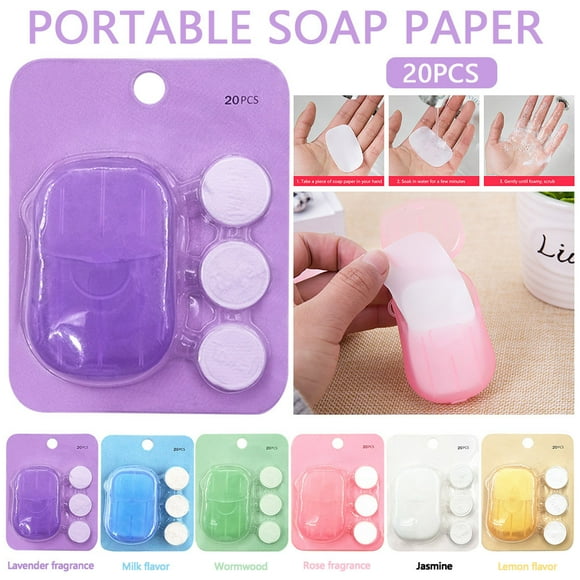 Papel Higiénico Desechable onlyliua para Lavarse Las manos Hojas de jabón