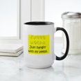 thumbnail image 4 of CafePress - Just Hangin' With My Peeps Mugs - 15 oz Ceramic Large White Novelty Mug, 4 of 4
