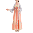thumbnail image 2 of Esaierr Girls Traditional Hanfu Dress Toddler Embroidery Long-Sleeved Performance Outfit 2-14Y, 2 of 8