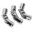 thumbnail image 1 of 5mm To 5mm Shaft Coupler, Replacement Steel Rotatable Electroplating Process 5mm To 5mm U Joint  for RC Model Car, 1 of 8