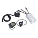 thumbnail image 5 of Kit de conversión de batería de litio para bicicleta, controlador de 22 A, pantalla LCD5, kit de conexión de 1 a 2 líneas para motor de 500 W., 5 of 14