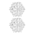 thumbnail image 4 of Miangastore 2 Pcs Rhinestone Shoe Buckle Shoe Clip Creative Flower Shape Shoe-buckle, 4 of 8