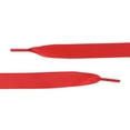 thumbnail image 3 of INSPIRE CHIC Women's 2 Pairs Flat Ribbon Sneaker Canvas Shoelaces Red 100 cm/39.5", 3 of 4