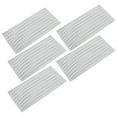thumbnail image 4 of 5 unids/set pegatinas reflectantes para bicicleta de montaña resistentes a altas temperaturas llanta de bicicleta rayas plateadas, 4 of 12