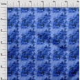 thumbnail image 2 of oneOone Silk Tabby Medium Blue Fabric Tie Dye Fabric For Sewing Printed Craft Fabric By The Yard 42 Inch Wide-19Y, 2 of 4