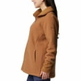 thumbnail image 3 of Women's Columbia Blue Point Creek Zip Front Fleece Jacket Color: Dark Stone Size: X LARGE, 3 of 4