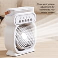 thumbnail image 2 of Wosthever Ventilador eléctrico para el hogar, ventilador de refrigeración, humidificador para una vida cómoda, mini aire acondicionado Electrodomésticos negro, 2 of 4