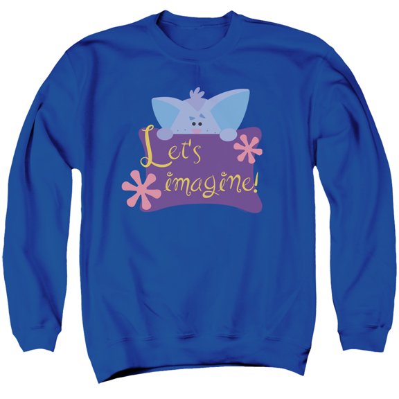 Blue's Clues (Classic) Let's Imagine! Unisex Adult Crewneck Sweatshirt