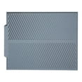 thumbnail image 4 of Aufmer Dish Drying Mat, Flexible Rubber Dish Draining Mat,167x13 Inch Silicone Heat Resistant Slip-proof Dish Tray Drain Board for Kitchen Counter✿Latest upgrade, 4 of 8