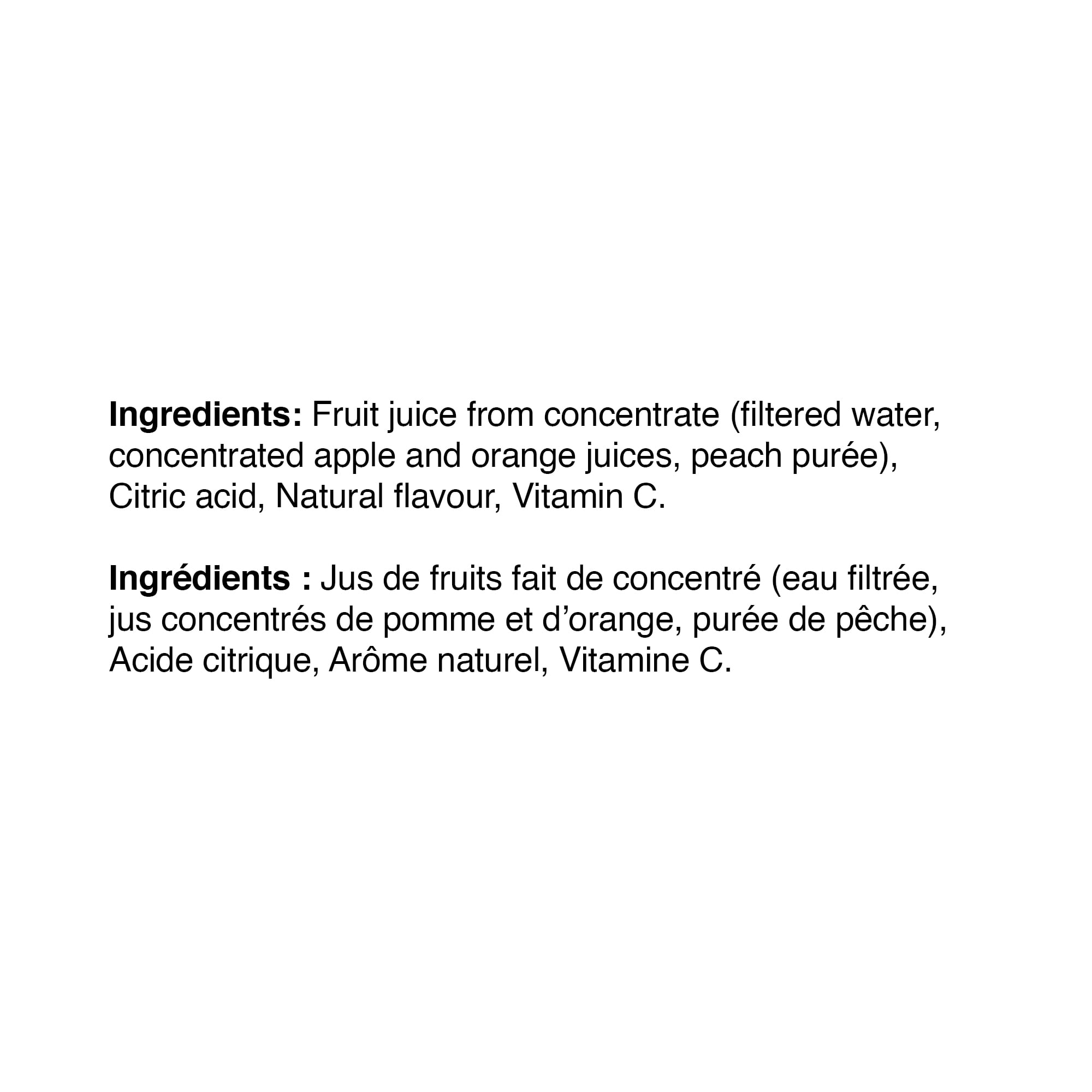 SunRype Apple Orange Peach Juice 900ML