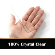 Yirtree Clear Table Protector Transparent Office Desk Topper Cover Mat Table cloths Glass Dining Room Table Wooden Furniture Surface Prortector Mat Wipeable Easy Clean