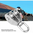 thumbnail image 4 of 2Pcs Poulie Double Bloc M20 Poulie Fixe Poulie de Levage de Double Roue pour Câble, 4 of 5
