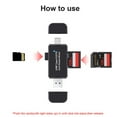 thumbnail image 4 of Langgg Card Reader Memory Adapter USB Splitter Computer Supplies High Efficiency Long-lasting Craftsmanship Household 2 in 1 USB 3.0, 4 of 9