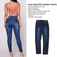 thumbnail image 3 of Pantalones ajustados ANGGREK para Mujer Con Tiro alto y Bolsillos laterales, 3 of 7
