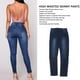 thumbnail image 3 of Pantalones ajustados ANGGREK para Mujer Con Tiro alto y Bolsillos laterales, 3 of 7