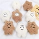 thumbnail image 3 of Gwong Juguete Desgaste frustrado de peluche resistente a los osos adorables imitados de cachemiro frustrado oso llavero broche para niños Gwong 30014611, 3 of 6