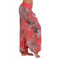 thumbnail image 2 of Pantalons Harem Imprimés Surdimensionnés pour Femmes Pantalons Larges Pantalons Amples, 2 of 3