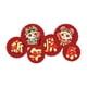 thumbnail image 1 of 6 abanicos de papel Gloria para bodas chinas decoraciones año nuevo chino Estilo A, 1 of 9