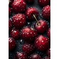 thumbnail image 3 of Deliciosas frutas frescas, fresas, sandías, arándanos, decoración de cocina, póster, pinturas en lienzo, imágenes artísticas de pared, decoración del hogar, 3 of 5