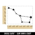 thumbnail image 2 of Big Dipper Plough Ursa Major Star Constellation Rectangle Rubber Stamp Stamping Scrapbooking Crafting - Small 1.7in, 2 of 7