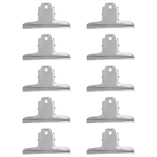 10pcs Metal Pinzas a prueba de viento Ropa de Ropa de fijación Clips Pinzas para el hogar Pinzas