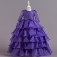 thumbnail image 4 of SAYOO Vestido de princesa para niñas, vestido de encaje floral para niños SAYOO moda, 4 of 9