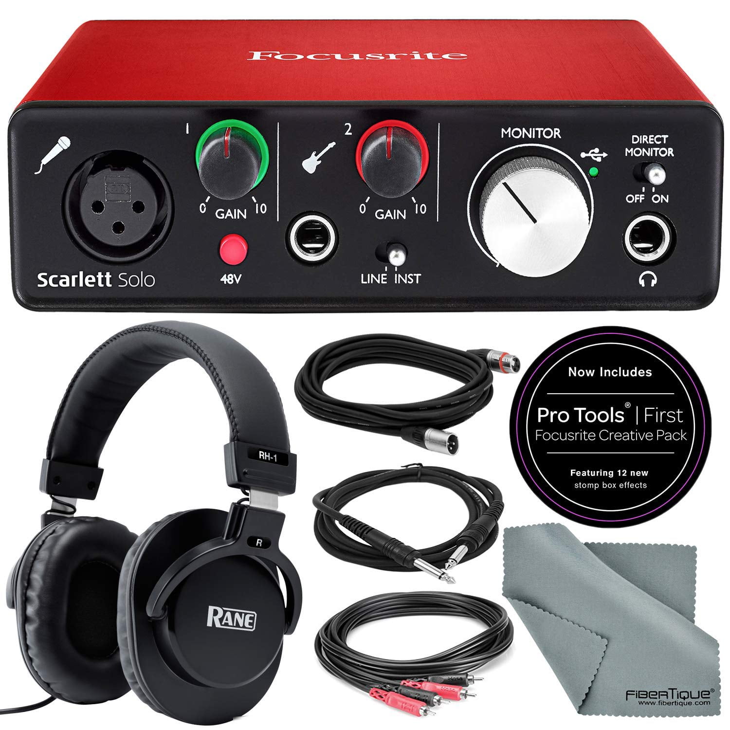 Focusrite Scarlett Solo USB Audio Interface 2nd Generation